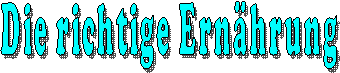 Ernhrung